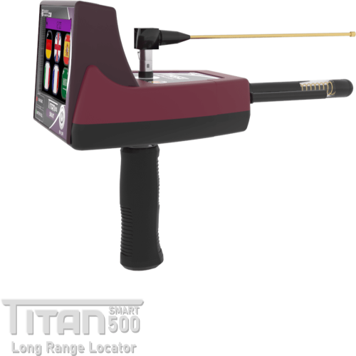 TITAN 500 SMART device, gold, metals, gemstones, and diamond detector