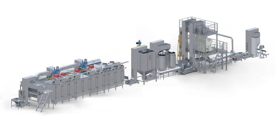 Blanched Peanut Processing Plant