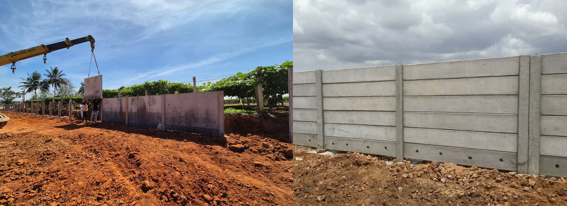 Precast Compound Wall